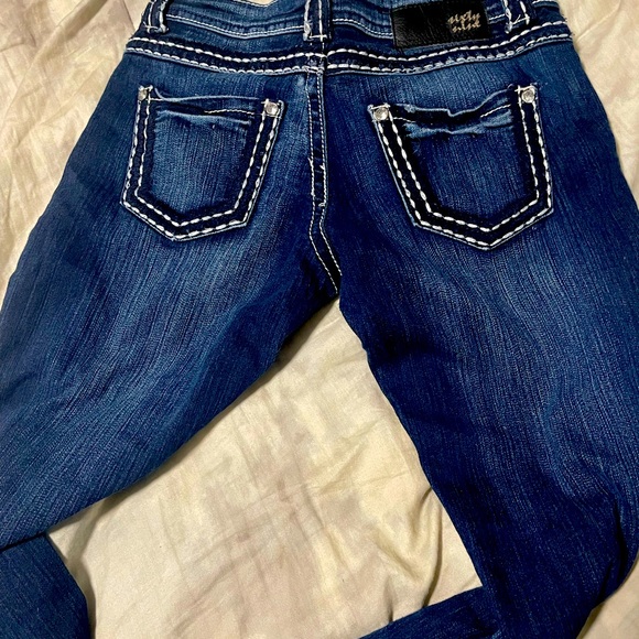 69 sixty nine Y2K stitched jeans size 26 - Picture 3 of 4